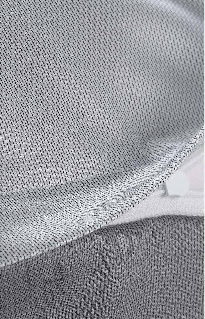 Joop Bettwäsche Micro Pattern, Graublau