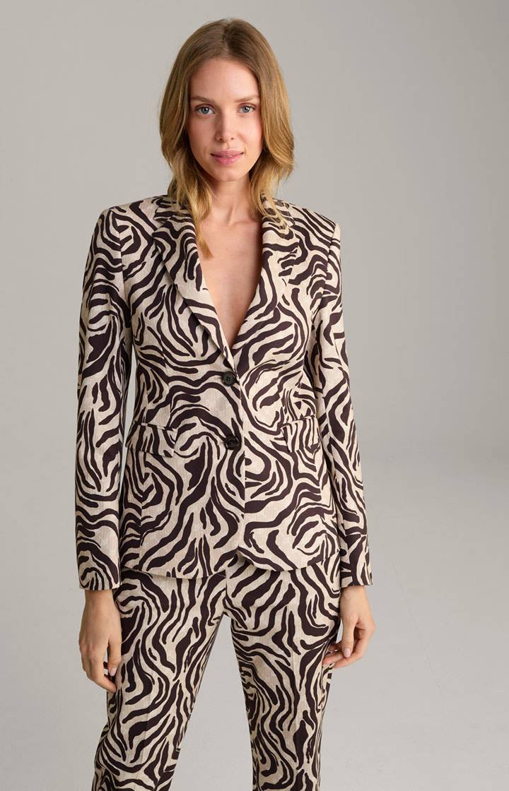Joop Blazer in Dunkelbraun/Beige