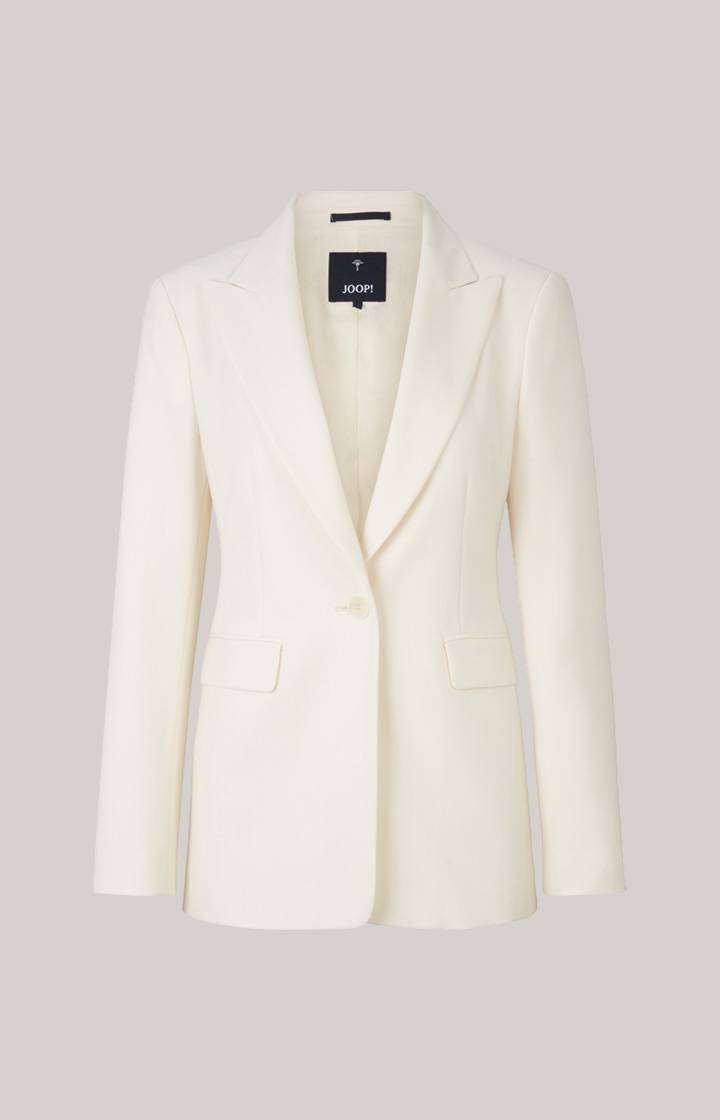 Joop Blazer Mit Feinen Nadelstreifen In Offwhite