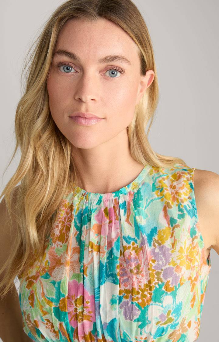 Joop Bluse In Mint/Türkis/Gelb