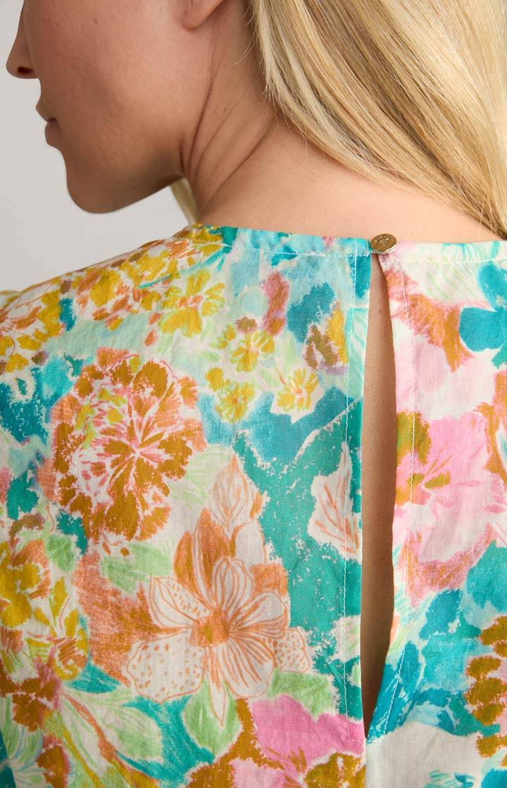 Joop Bluse In Mint/Türkis/Gelb