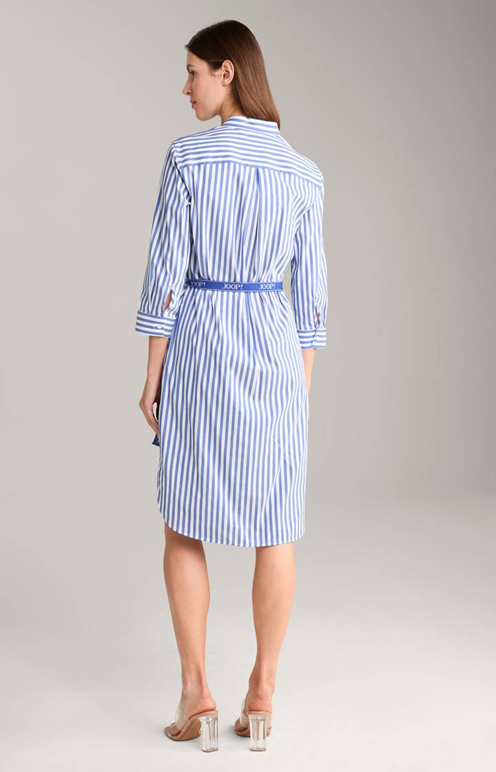 Joop Blusen-Kleid In Blau/Weiß Gestreift