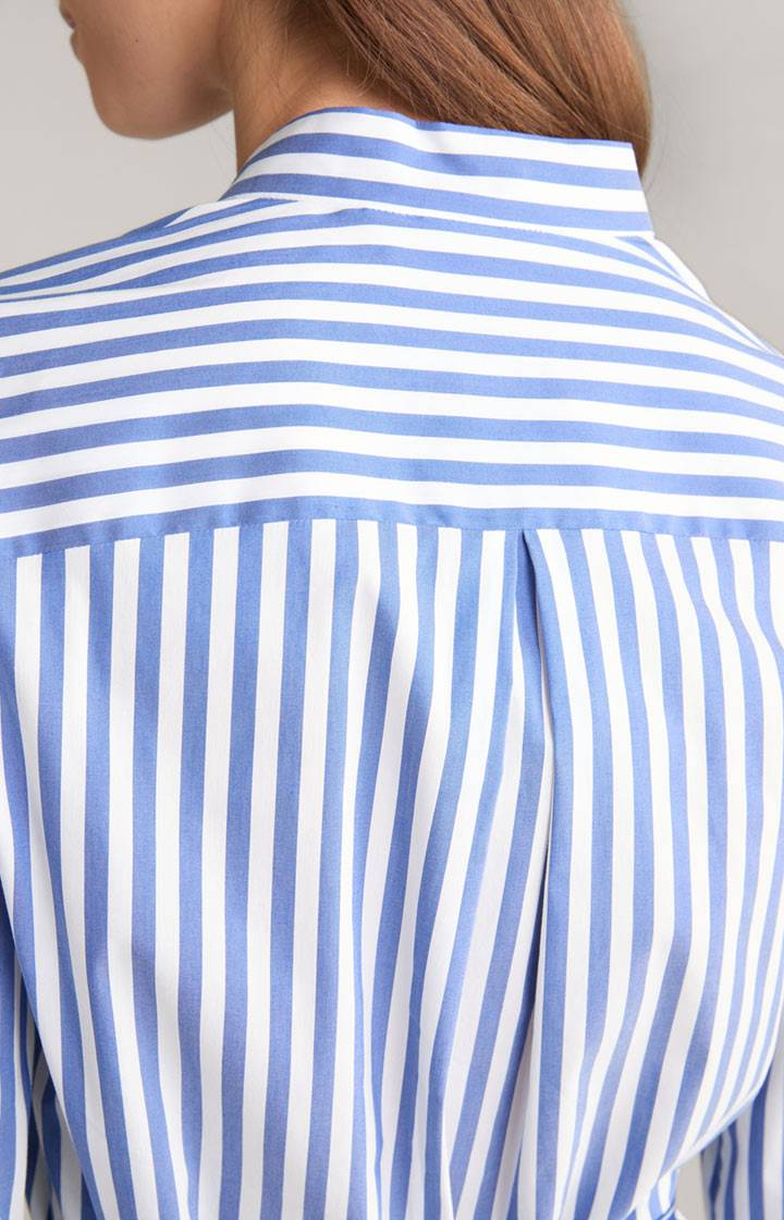 Joop Blusen-Kleid In Blau/Weiß Gestreift