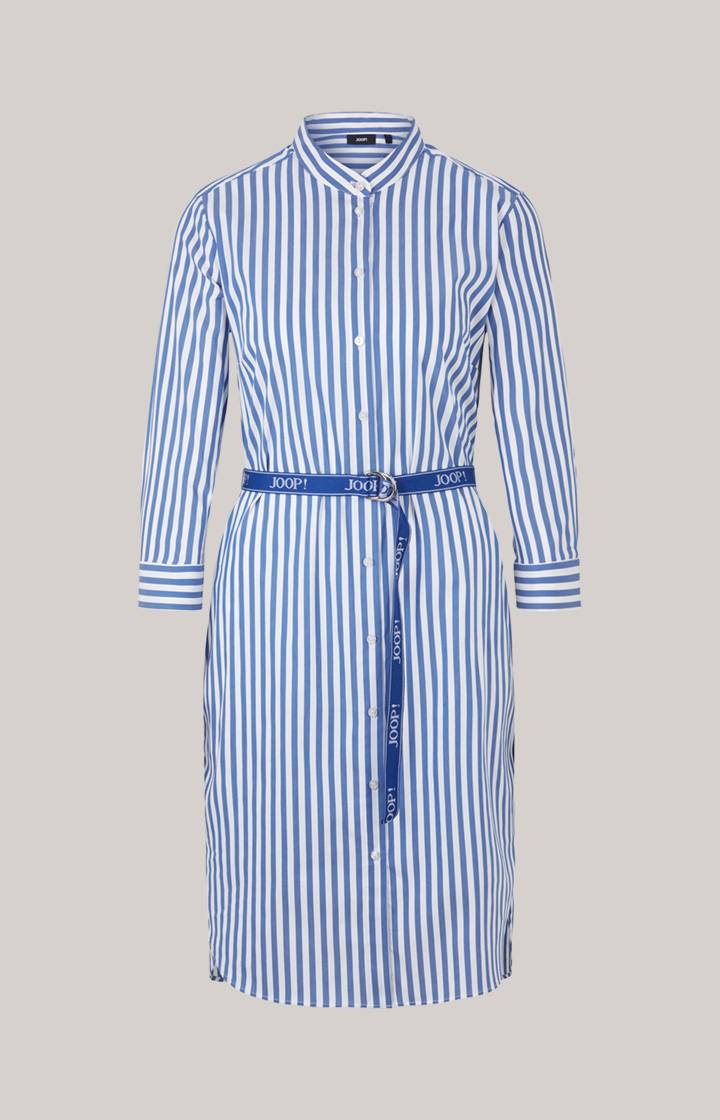 Joop Blusen-Kleid In Blau/Weiß Gestreift