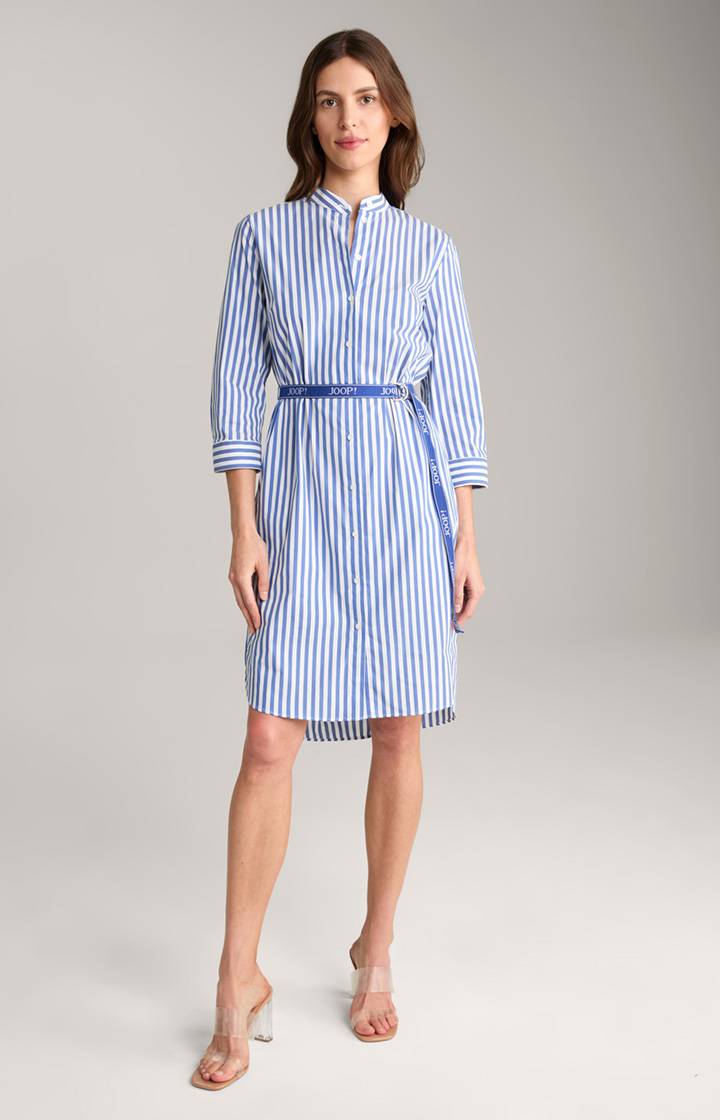 Joop Blusen-Kleid in Blau/Weiß gestreift