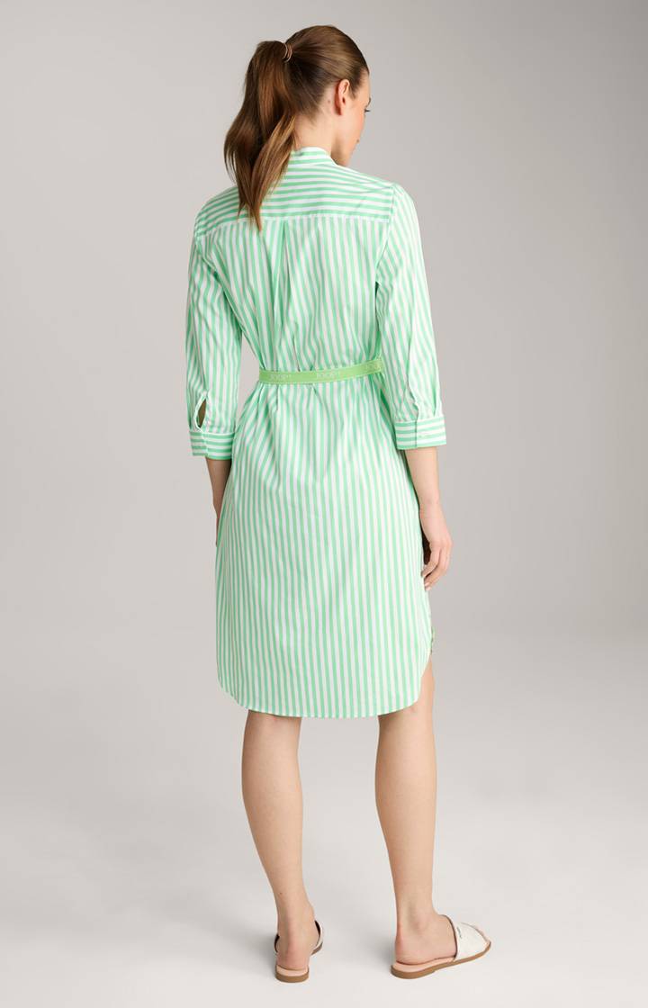 Joop Blusen-Kleid In Grün/Weiß Gestreift