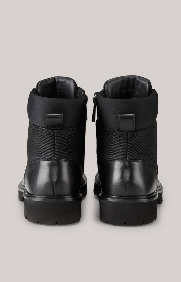 Joop Boots Hektor Tela Stampa In Schwarz