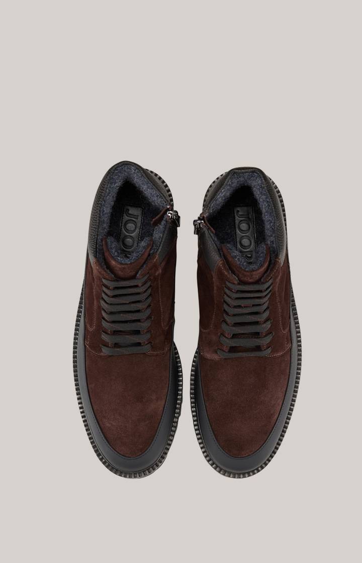 Joop Boots Hektor Velluto Misto In Dunkelbraun