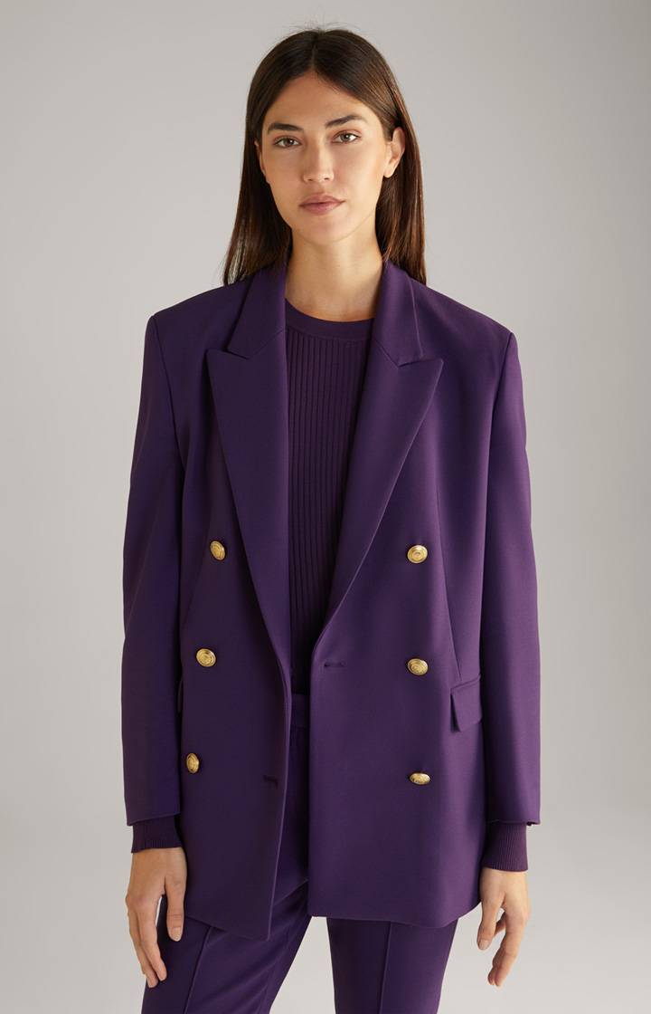 Joop Boxy-Doppelreiher-Blazer in Lila