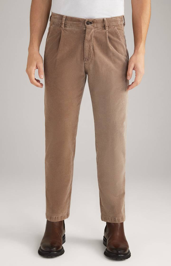 Joop Bundfalten-Hose Lead in Beige