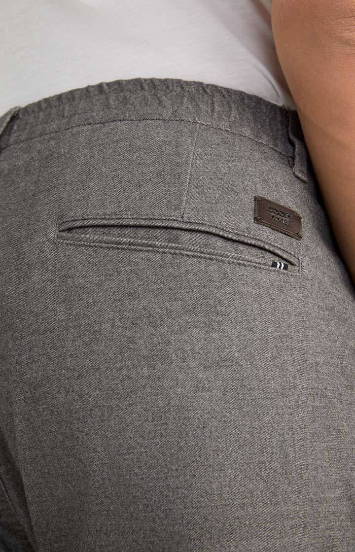 Joop Bundfalten-Hose Lead In Grau Meliert