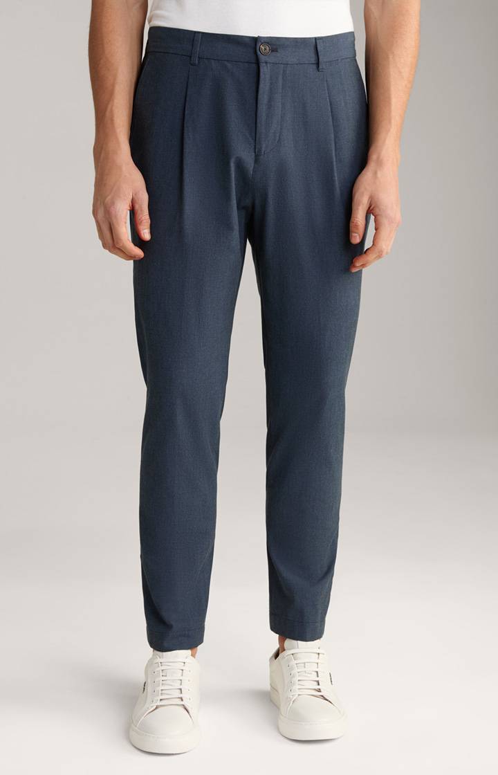 Joop Bundfaltenhose Lester in Navy