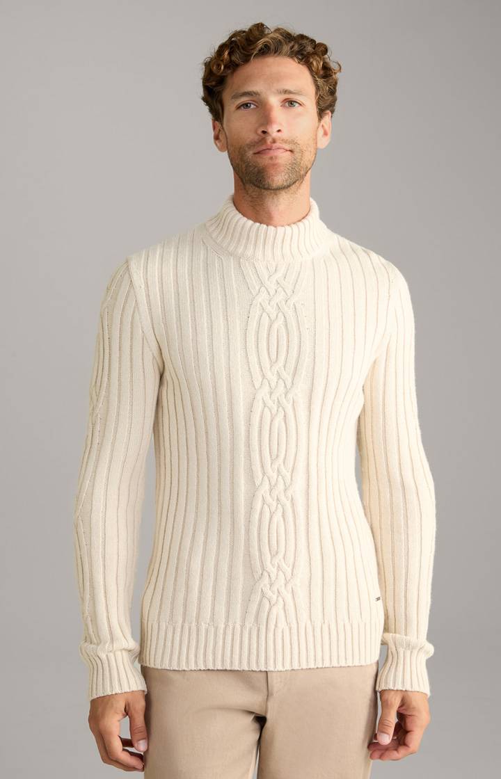 Joop Cashmere-Mix-Pullover Brianor in Beige