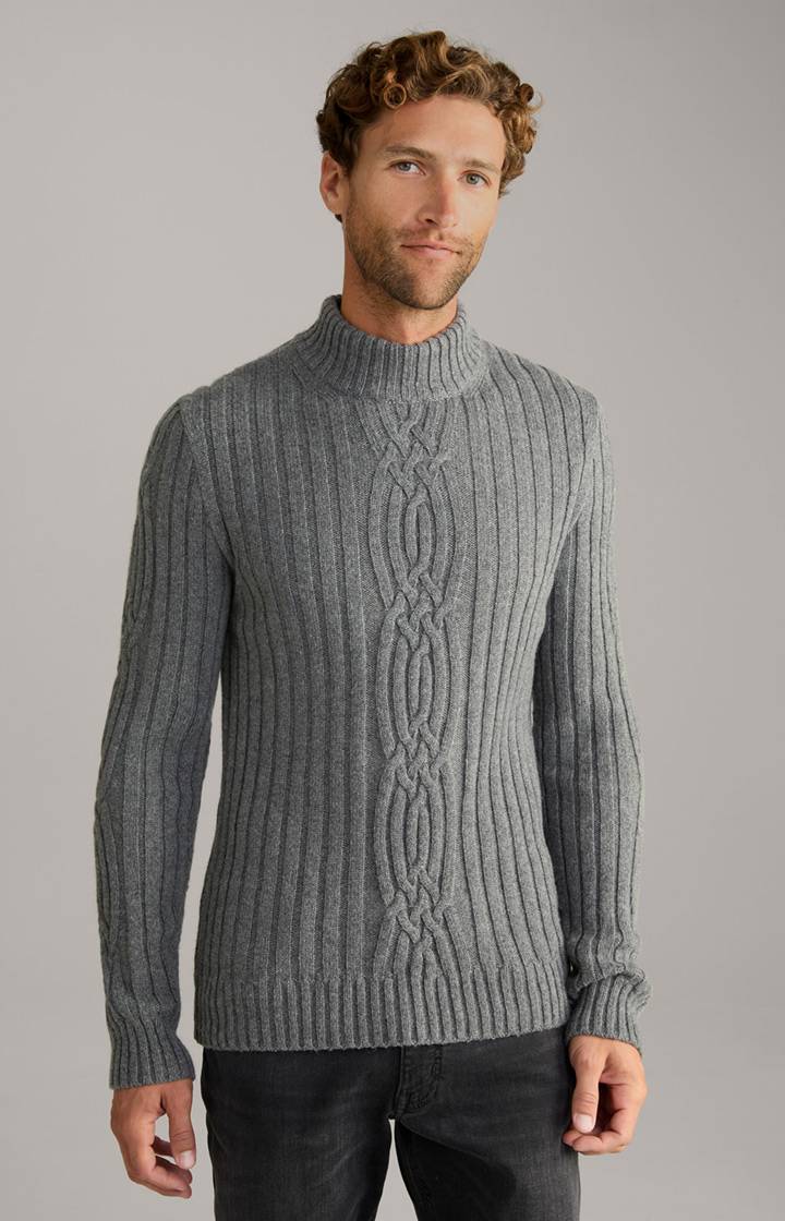 Joop Cashmere-Mix-Pullover Brianor in Grau