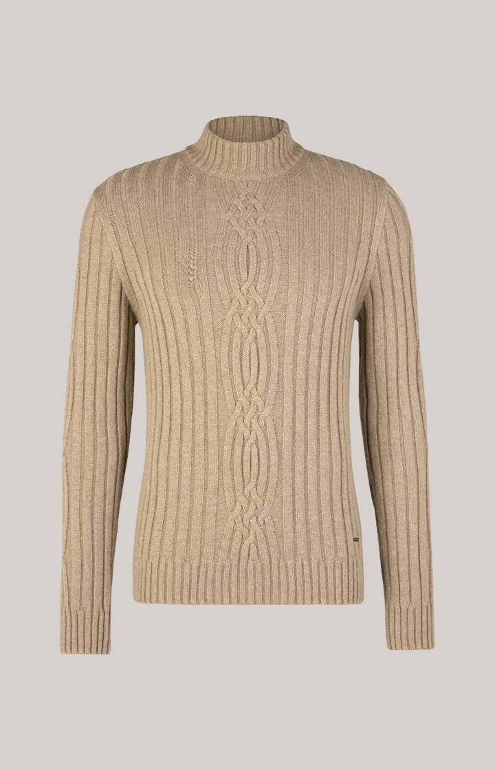 Joop Cashmere-Mix-Pullover Brianor In Hellbraun