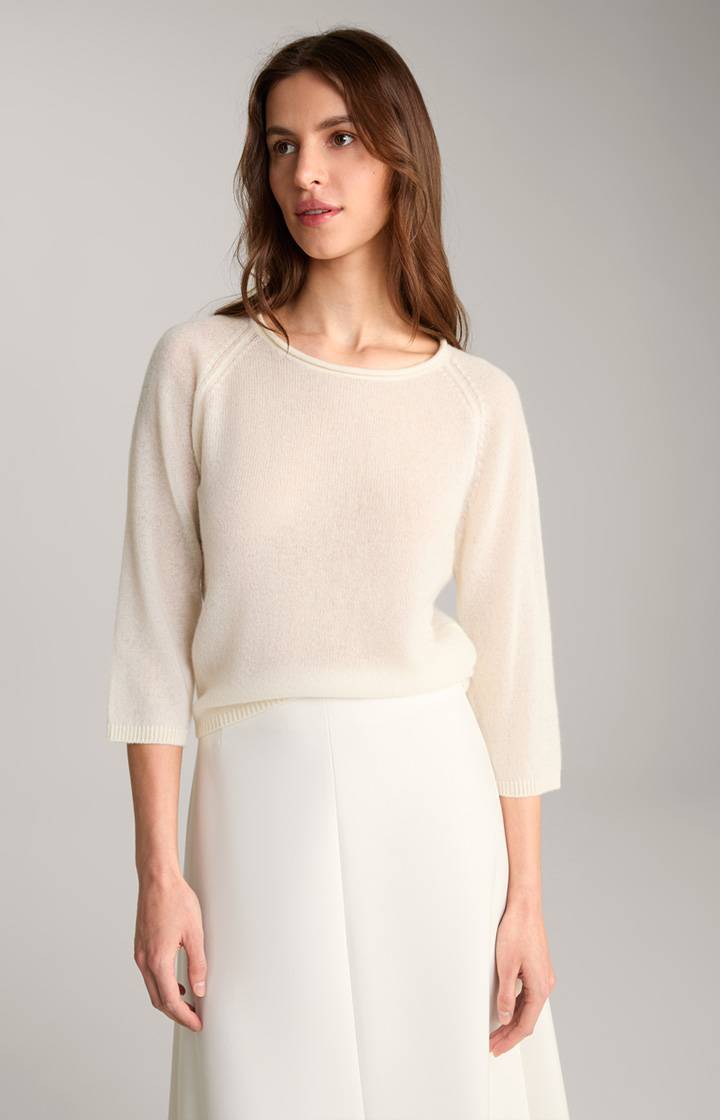 Joop Cashmere-Pullover in Creme
