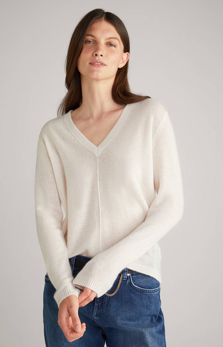 Joop Cashmere-Strickpullover in Creme