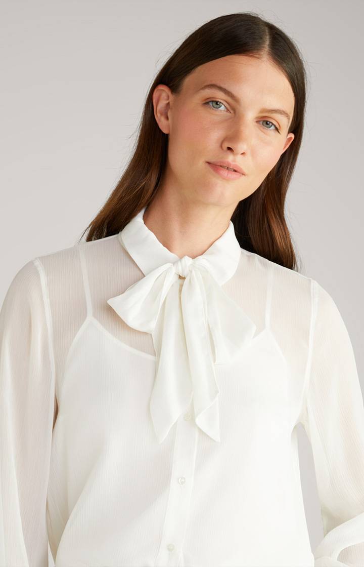 Joop Chiffon-Bluse In Offwhite