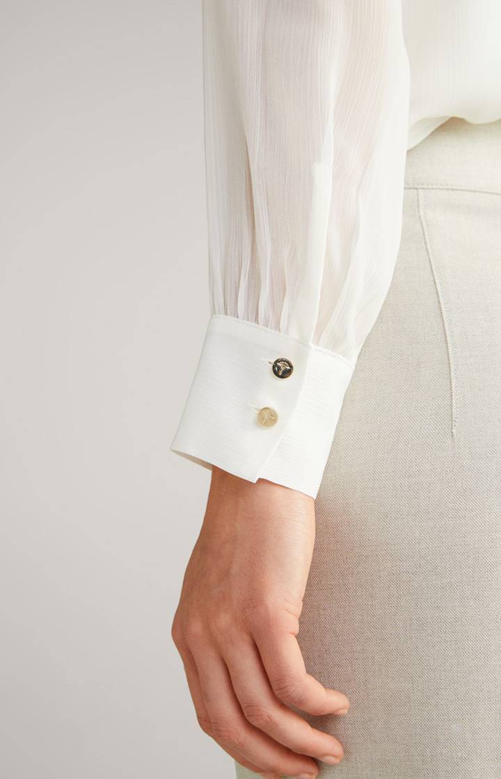 Joop Chiffon-Bluse In Offwhite