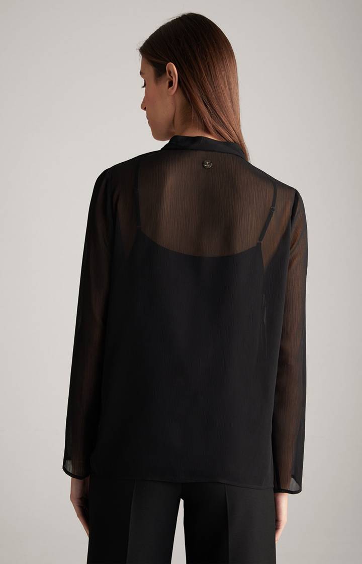 Joop Chiffon-Bluse In Schwarz