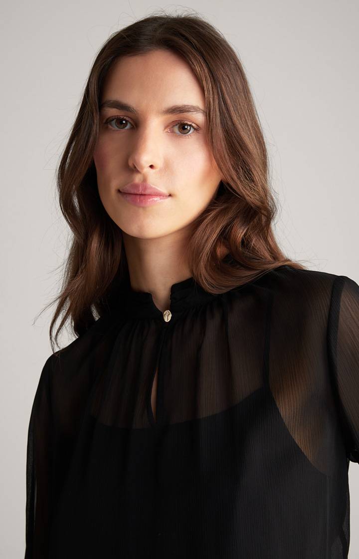 Joop Chiffon-Bluse In Schwarz