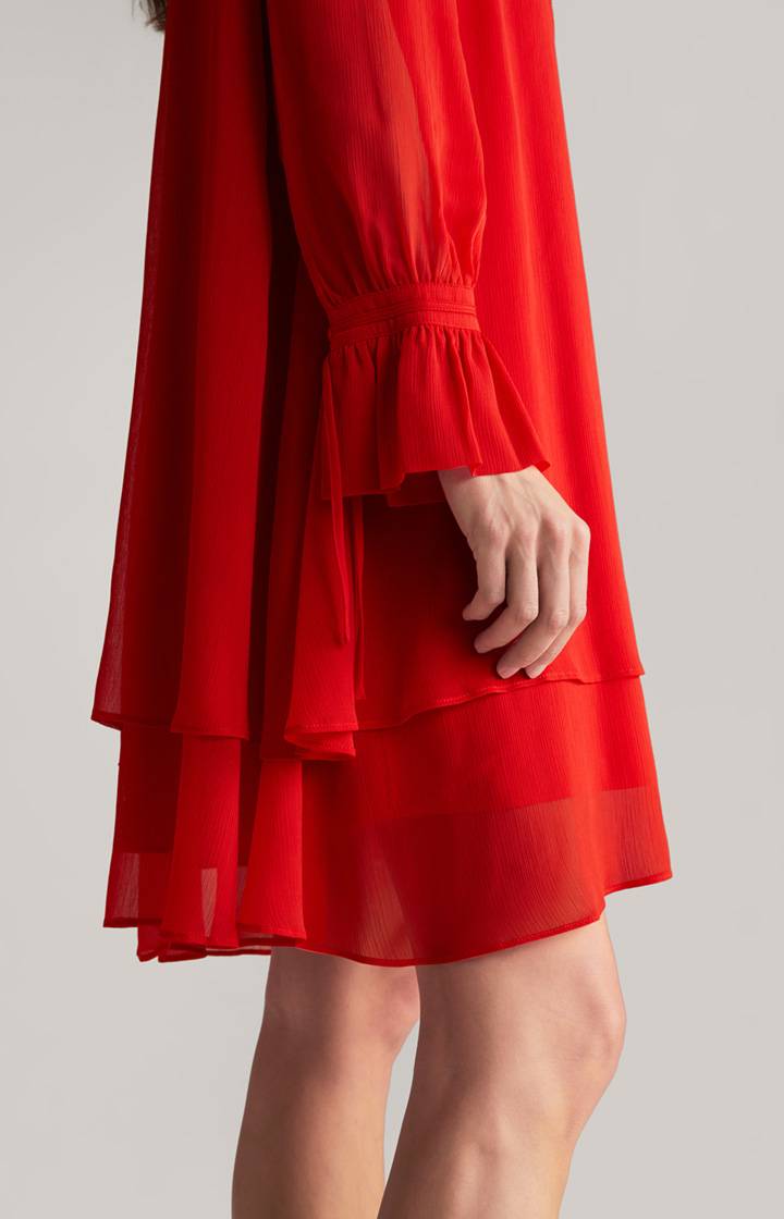Joop Chiffon-Kleid In Rot