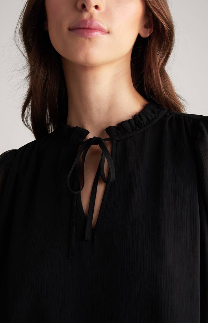 Joop Chiffon-Kleid In Schwarz
