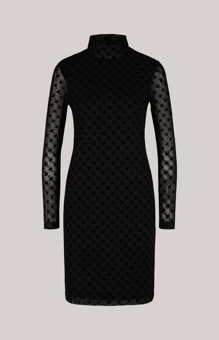 Joop Chiffon-Kleid In Schwarz