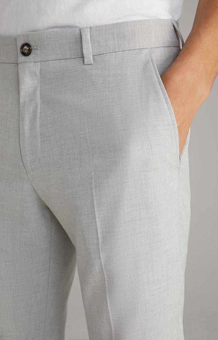 Joop Chino Hank In Hellgrau Meliert