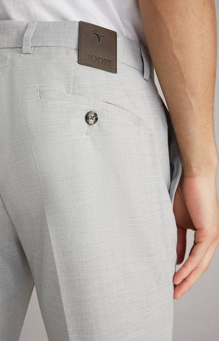 Joop Chino Hank In Hellgrau Meliert