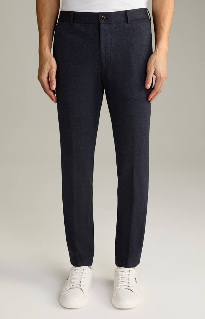 Joop Chino Hank in Navy meliert