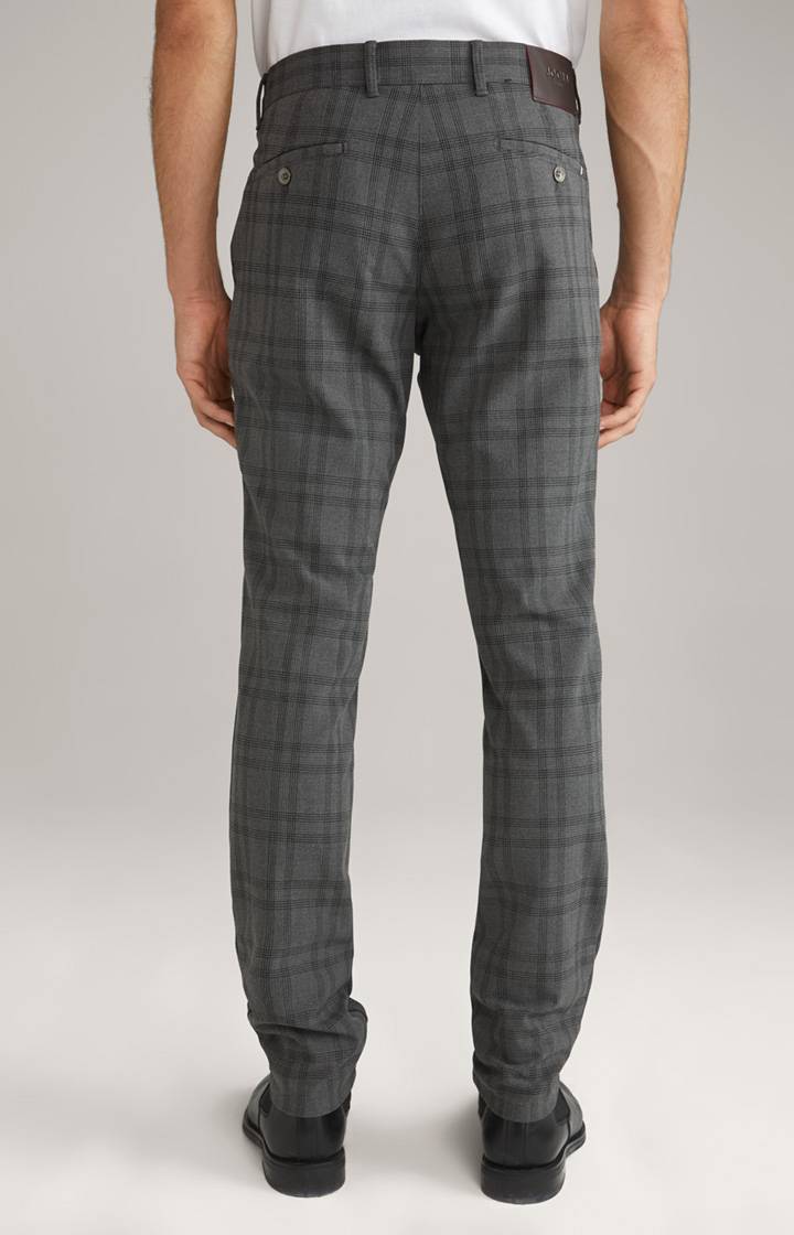 Joop Chino Matthew In Grau Kariert
