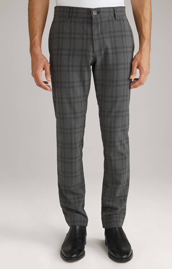 Joop Chino Matthew in Grau kariert