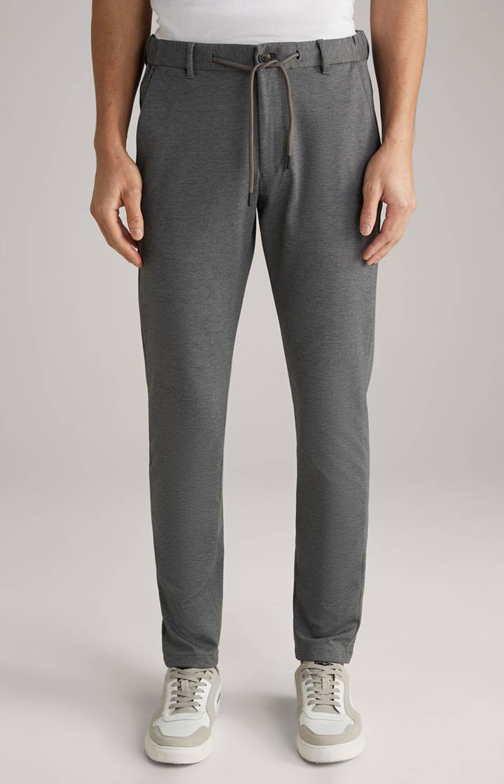 Joop Chino Maxton in Grau strukturiert