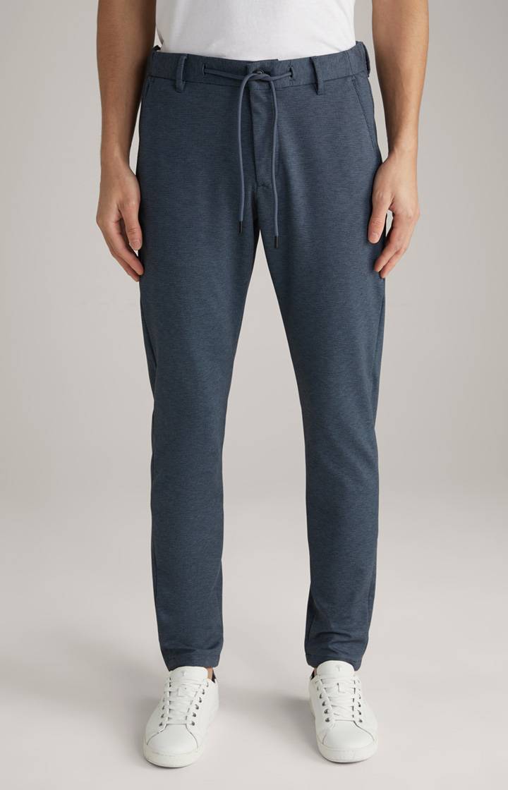 Joop Chino Maxton in Navy strukturiert