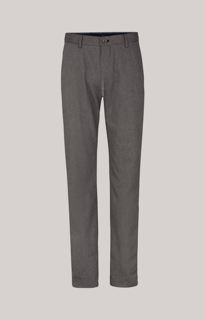 Joop Chino Steen In Anthrazit Meliert