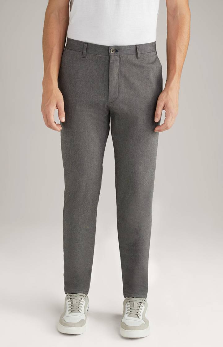 Joop Chino Steen in Anthrazit meliert