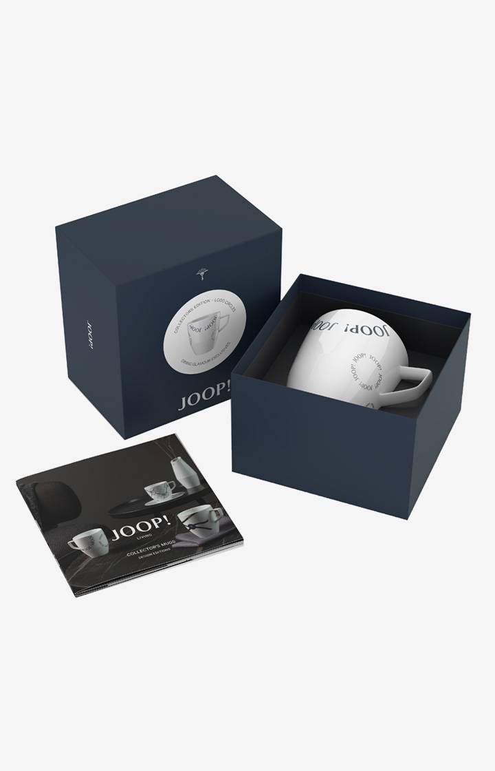 Joop JOOP! COLLECTOR'S MUG FASHION EDITION FALL/ WINTER 2021/22 In Weiß/Blau/Grau