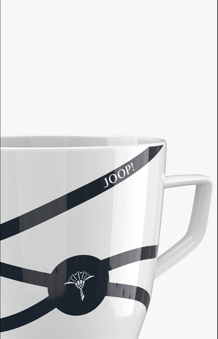 Joop JOOP! COLLECTOR'S MUG FASHION EDITION FALL/ WINTER 2021/22 In Weiß/Dunkelblau