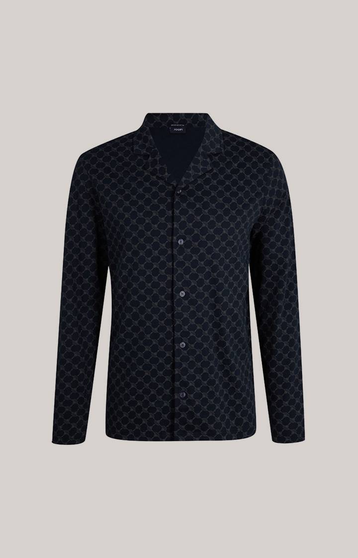 Joop Cornflower Baumwoll-Pyjama In Dunkelblau