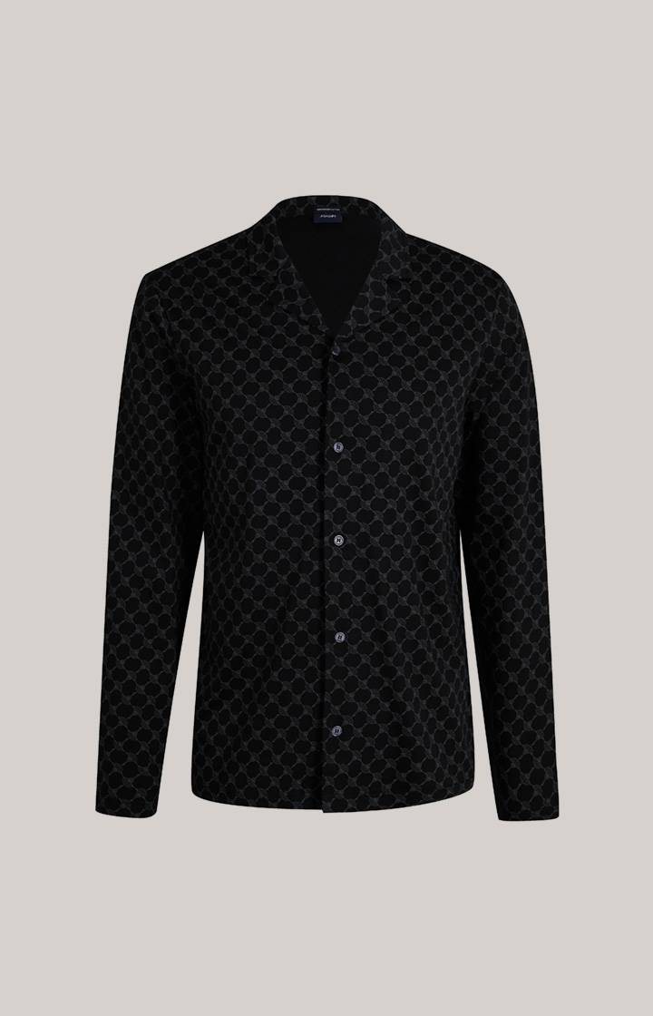 Joop Cornflower Baumwoll-Pyjama In Schwarz