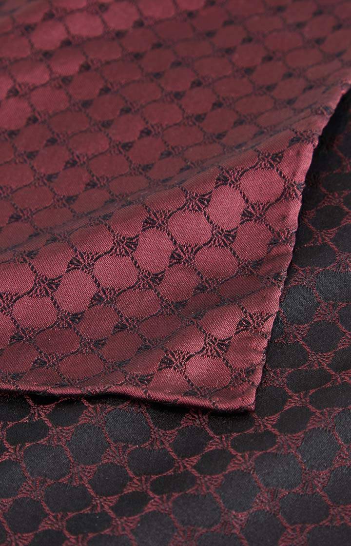 Joop Cornflower-Einstecktuch In Dunkelrot