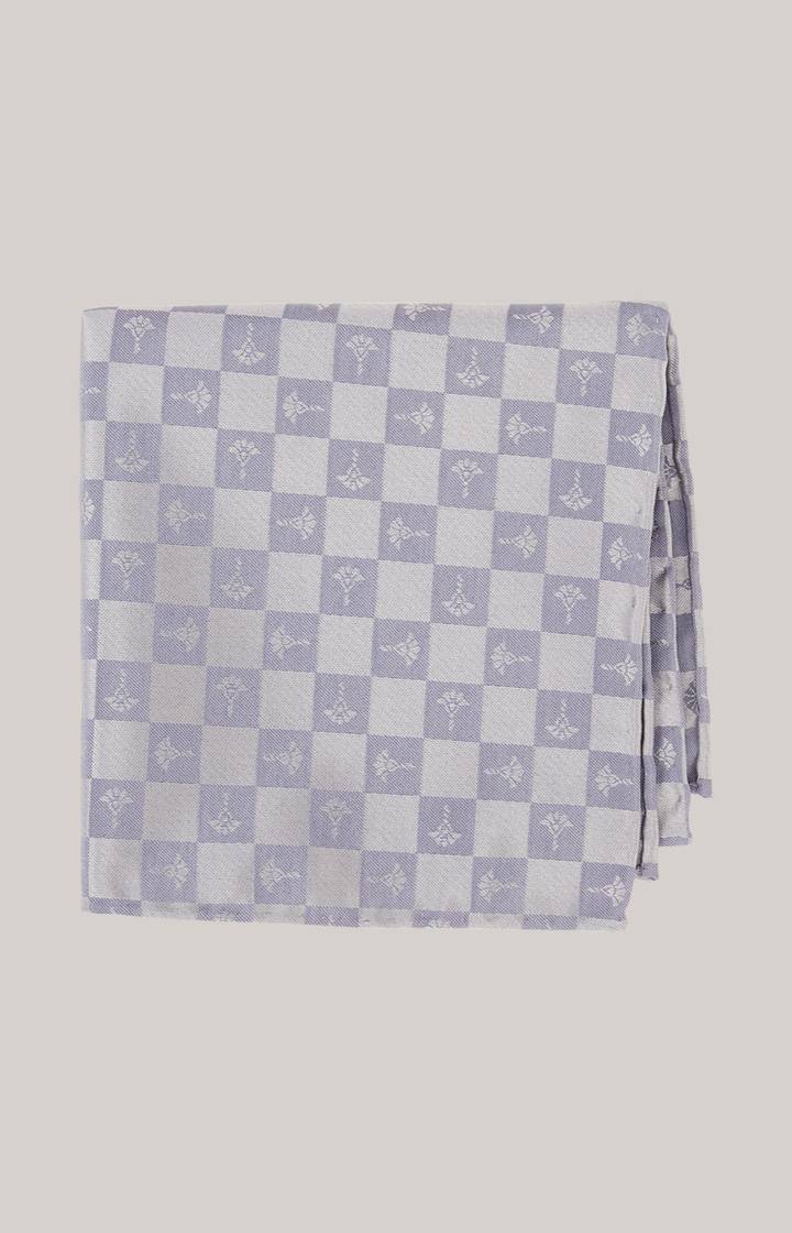 Joop Cornflower-Einstecktuch in Hellblau/Silber