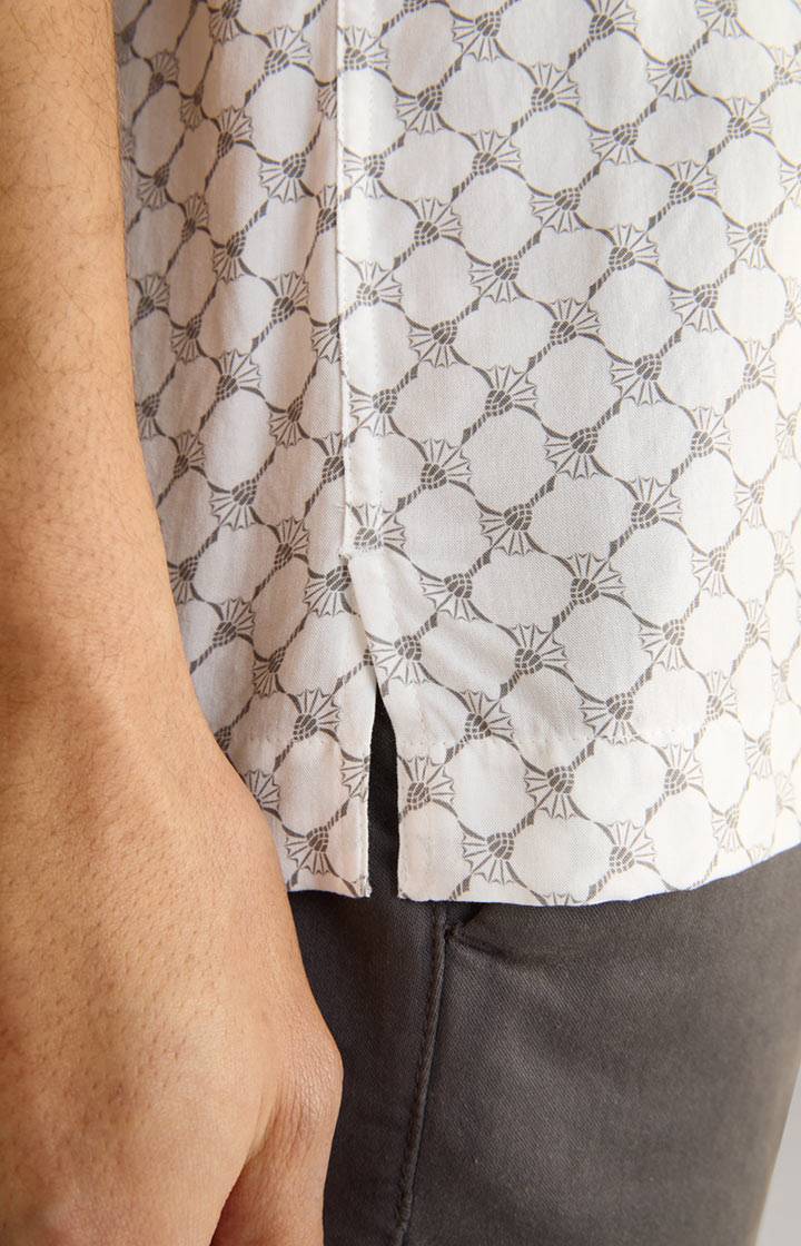 Joop Cornflower-Hemd Kawai In Grau Gemustert