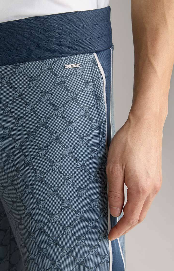 Joop Cornflower-Joggpants Taylan In Blau Gemustert
