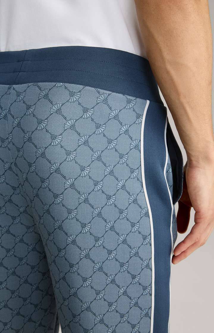 Joop Cornflower-Joggpants Taylan In Blau Gemustert