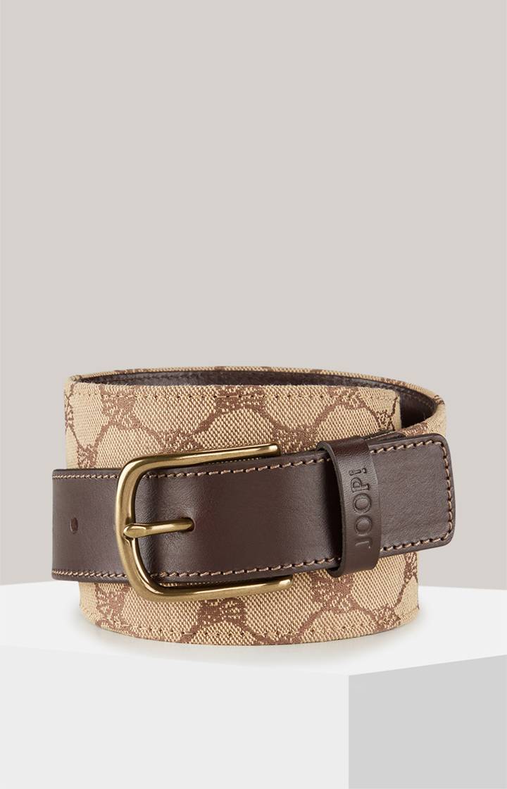 Joop Cornflower-Ledergürtel in Dunkelbraun