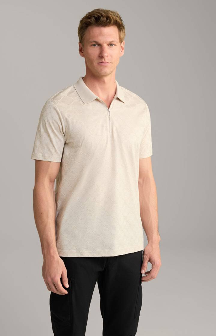 Joop Cornflower-Poloshirt Benito in Beige