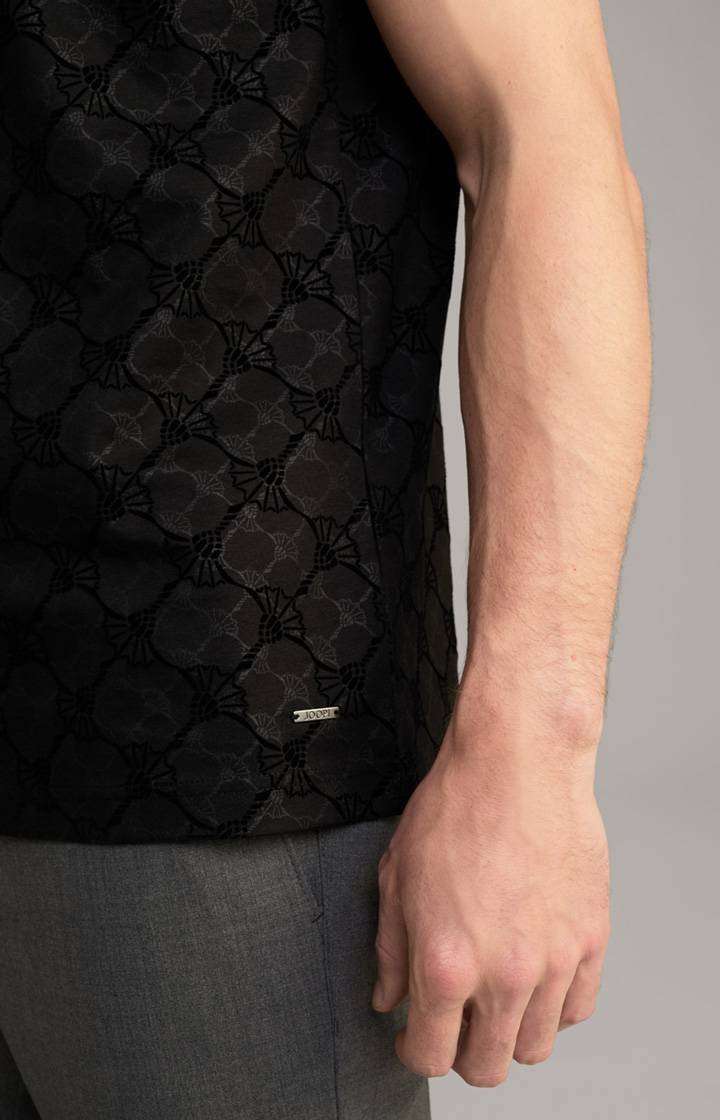 Joop Cornflower-Poloshirt Benito In Schwarz