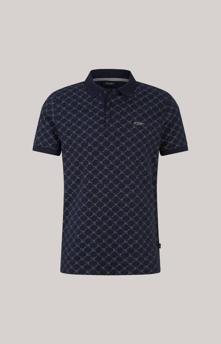 Joop Cornflower Poloshirt Paigam In Navy Gemustert